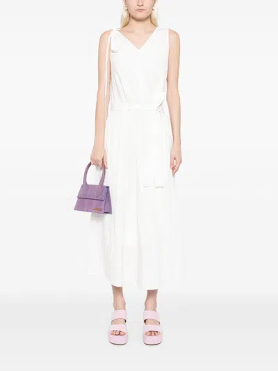 Bambah White Poplin Shirt Dress Regular Price In Weiss