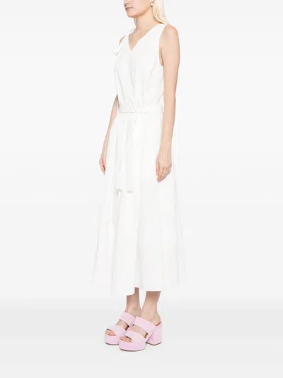 Bambah White Poplin Shirt Dress Regular Price In Weiss
