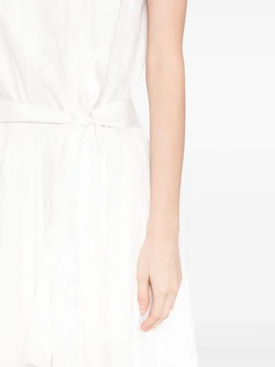 Bambah White Poplin Shirt Dress Regular Price In Weiss