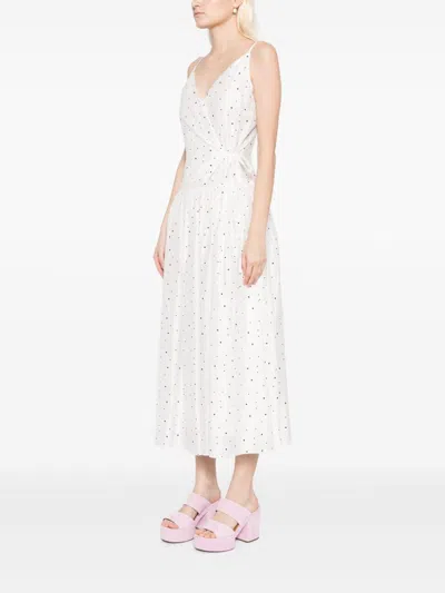 Bambah Lina Midi Dress In White