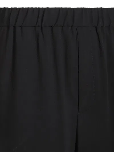 Giorgio Armani Men's Wide Leg Pants In Black