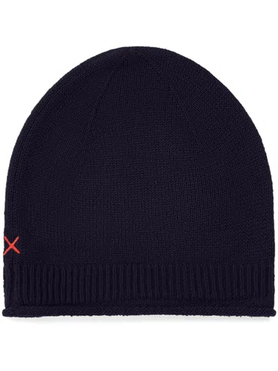 Chinti & Parker Knitted Beanie In Blue