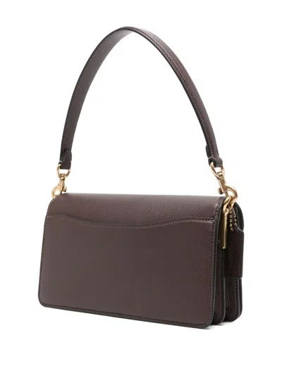Coach Tabby 26 Leather Shoulder Bag In Brown