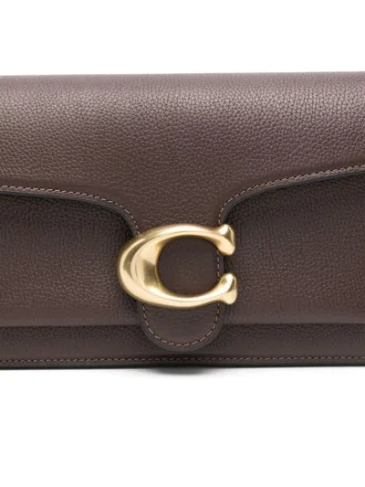 Coach Tabby 26 Leather Shoulder Bag In Brown