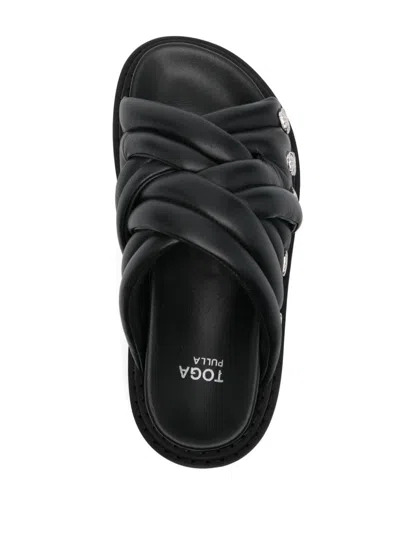 Toga Pulla Aj1345 Sandals In Black