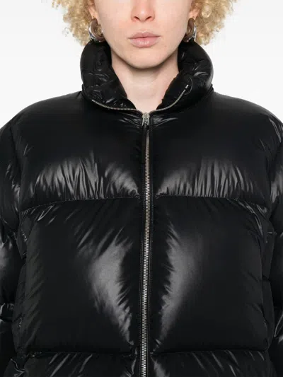 Jil Sander Zip-up Puffer Jacket In Black