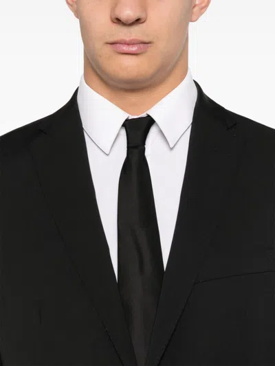 Tagliatore Single-breasted Suit In Black