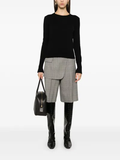 Max Mara Cordova Shorts In Black