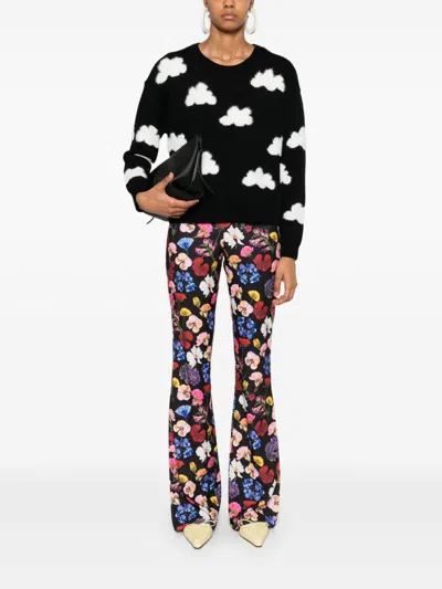 Alice And Olivia Gleeson Sweater In Black