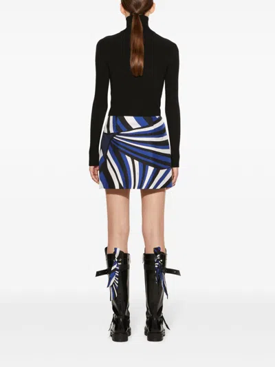 Pucci Logo Sweater In Black