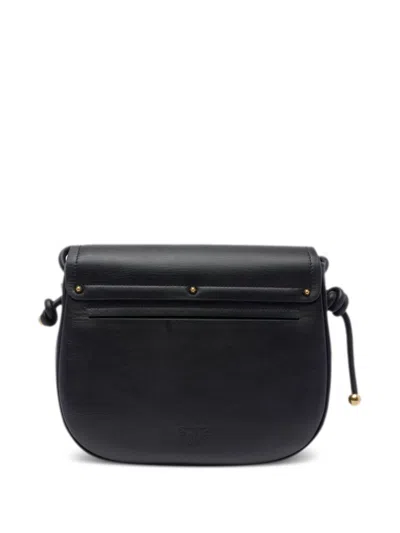 PINKO LOGO-CHARM CROSS BODY BAG 