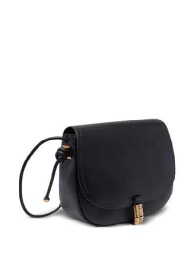 PINKO LOGO-CHARM CROSS BODY BAG 