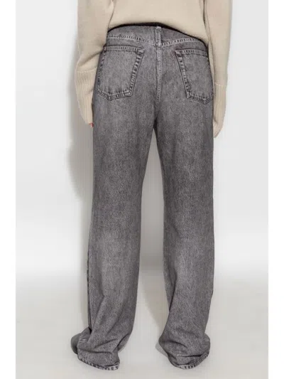 Rag & Bone Straight-leg Jeans In Grey