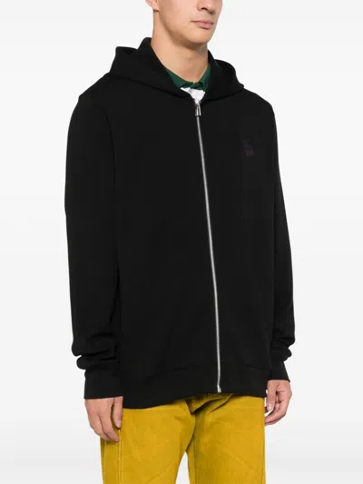 Ps By Paul Smith Zebra-motif Hoodie In Black