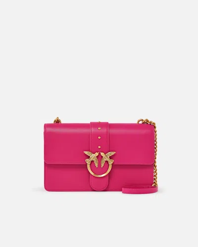 Shop Pinko Classic Love Bag One Simply In Rose -or Antique