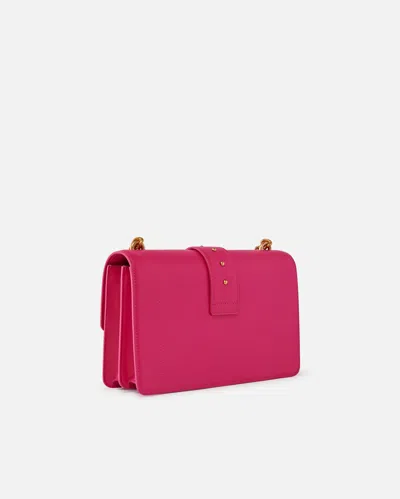 Shop Pinko Classic Love Bag One Simply In Rose -or Antique