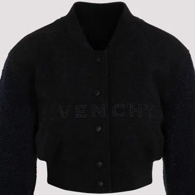 Shop Givenchy Jacket In Charcoal