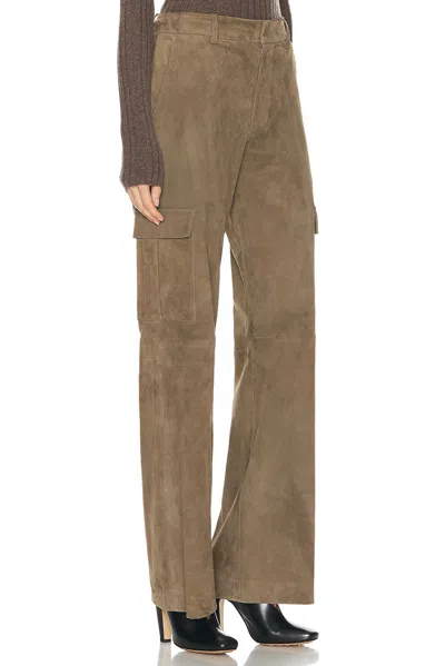 Sprwmn Baggy Cargo Pant In Olive