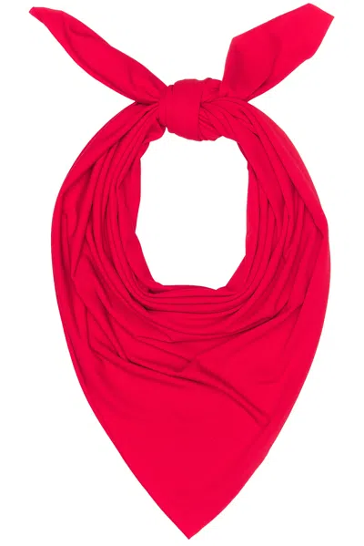 Magda Butrym Head Scarf In Red