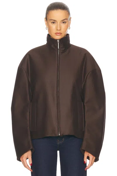 Marni Bomber Jacket In Moca