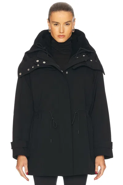 Proenza Schouler Wilder Coat In Black