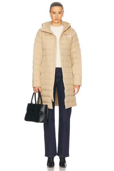 The North Face Aconcagua Parka In Khaki Stone
