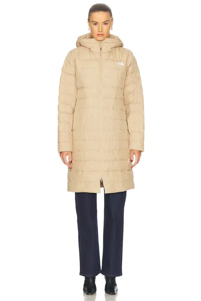 The North Face Aconcagua Parka In Khaki Stone