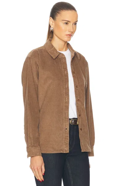 Skall Studio Millington Top In Toasted Brown