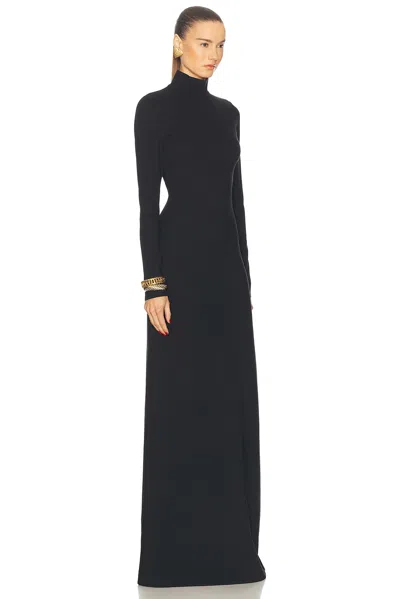 Shop Alexis Fenix Long Dress In Black