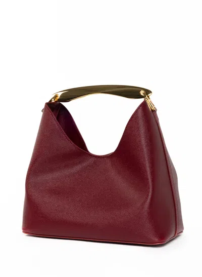 Elleme Boomerang Caviar Leather Burgundy-pre Order Delivery In 3 Weeks In Burgundy