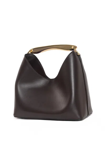 Elleme Small Boomerang Leather Black