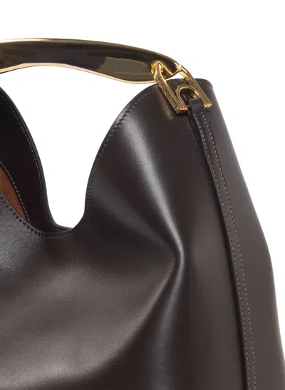 Elleme Small Boomerang Leather Black