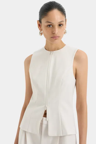 Shop Sir Laredo Zip Top In Light Ecru