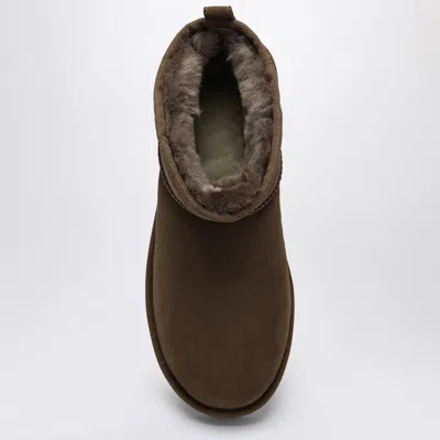 Ugg Classic Ultra Mini Hickory Boot In Brown
