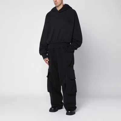 Entire Studios Essential Oversized Hoodie In Black
