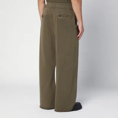 Shop Entire Studios Organic Cotton Military Green Trousers