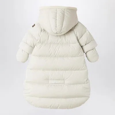 Shop Il Gufo Microfibre Nylon Sleeping Bag In White