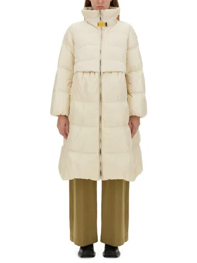 Parajumpers Long Oversize Down Jacket In White