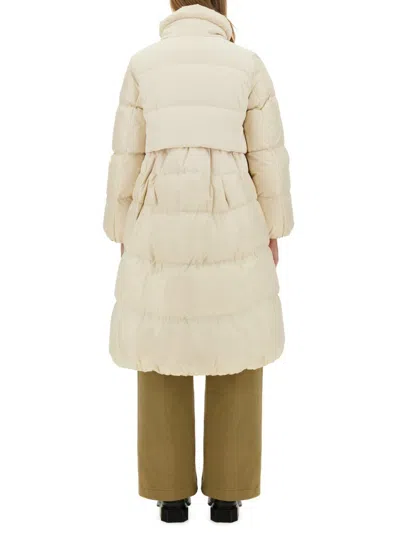 Parajumpers Long Oversize Down Jacket In White