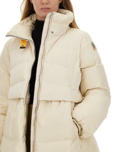Parajumpers Long Oversize Down Jacket In White