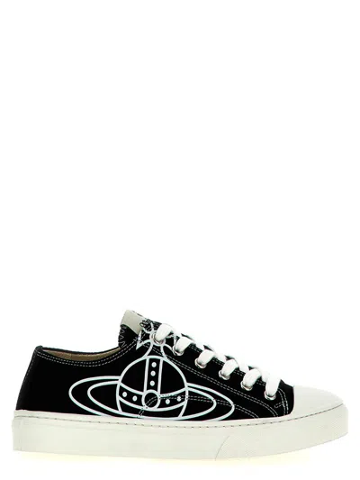 Shop Vivienne Westwood 'plimsoll' Sneakers In Multicolor