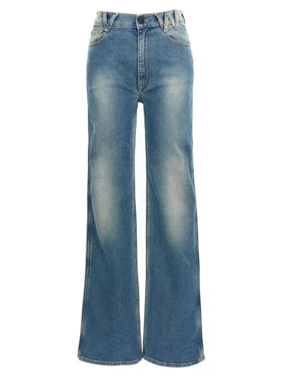 Shop Vivienne Westwood Denim Jeans In Blue