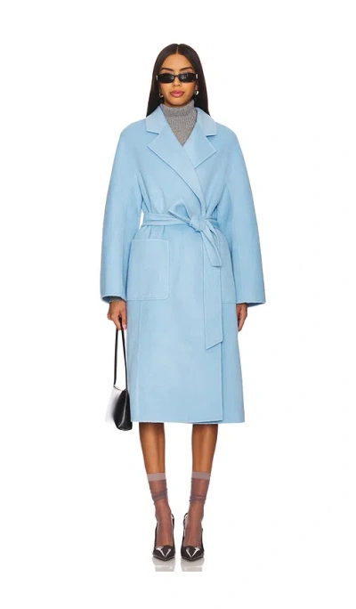 Generation Love Grayson Wool Coat In Blue