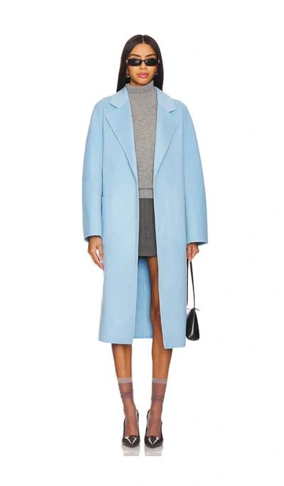 Generation Love Grayson Wool Coat In Blue