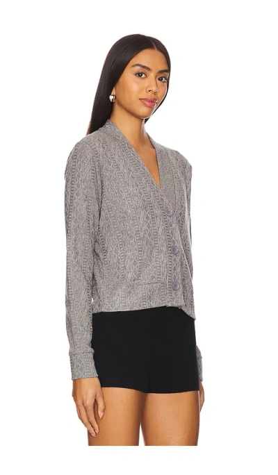 Bobi Cardigan In Grey