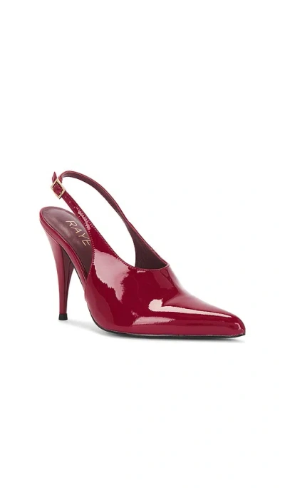 Raye Segur Slingback In Burgundy