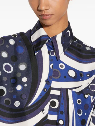 Pucci Shirt In Blue