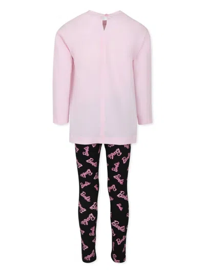 Monnalisa X Barbie Leggings In Pink