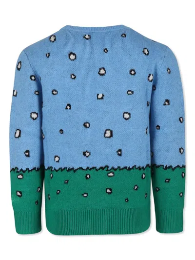 Mc2 Saint Barth X Snoopy Peanuts Sweater In Blue