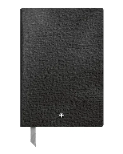 Montblanc Fine Stationery Lined Notebook In Black